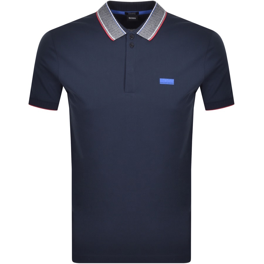Alternative Image for ProductBOSS Paddy 1 Polo T Shirt Navy1